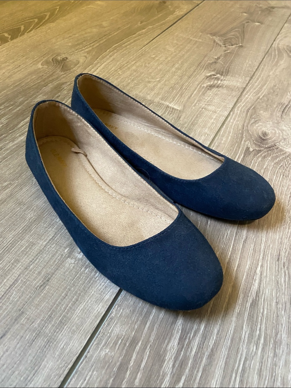 Classic Navy Ballet Flats - Women